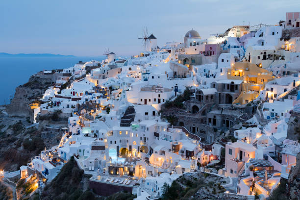 istock Santorini at Dusk, Cyclades, Greece 1412756640