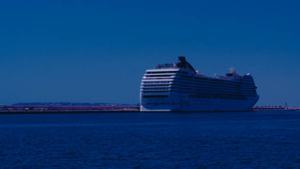 la nave msc orchestra ad alicante - fiddlers ferry foto e immagini stock