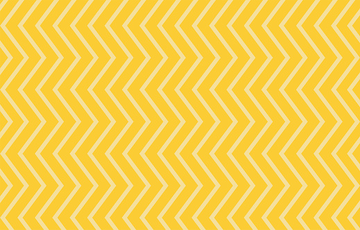 Seamless yellow zig zag wavy chevron pattern