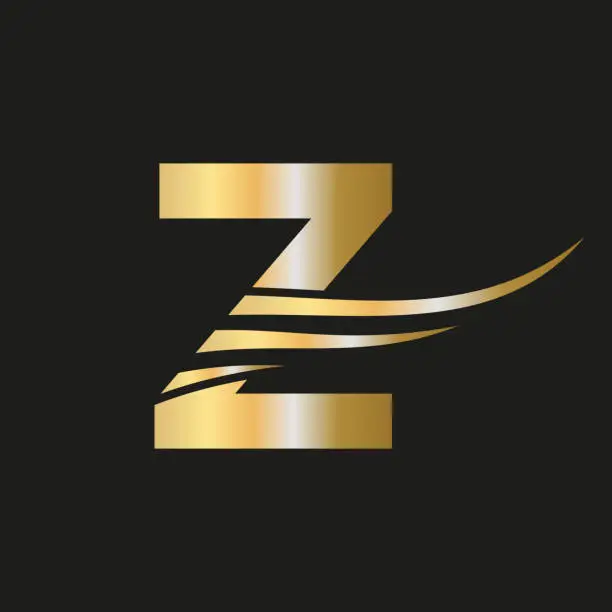 Vector illustration of Modern Letter Z, Z Logo Monogram Logotype Vector Template Combined with Luxury, Fashion Business and Company Identity