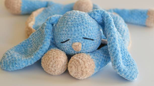istock Handmade toy for newborn baby 1412790186
