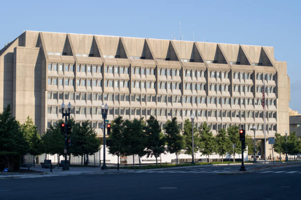 U.S. Department of Health and Human Services Headquarters stock photo