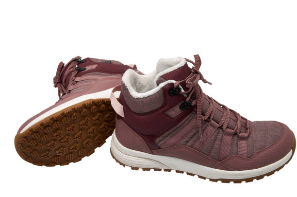istock Pair of shoes isolates on white background 1412810894