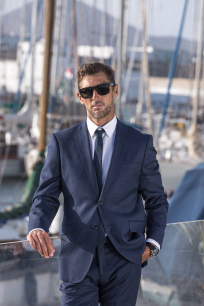 istock Confident male executive in port 1412824925