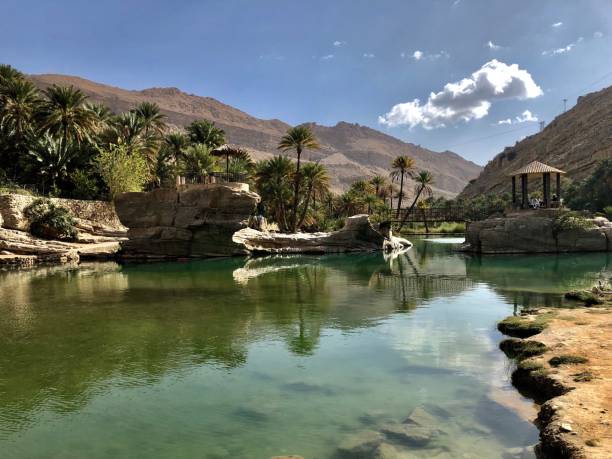 вади бани халед - wadi bani khalid стоковые фото и изображения