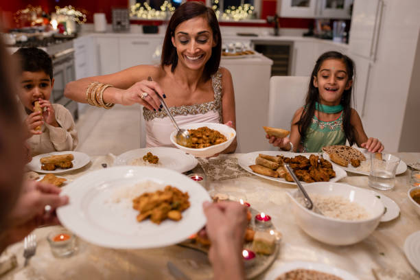 istock Everyone Enjoying Their Food 1412835851