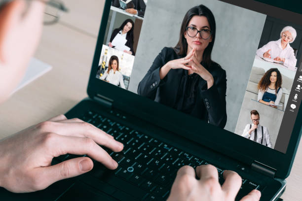 istock video conference virtual meeting business team 1412842726