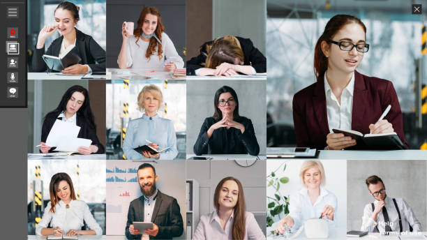 istock video meeting business webcast team working online 1412844052