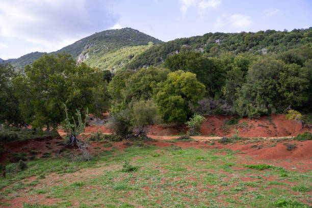 istock Kokkinopilos (red clay), Preveza Greece, a unique geological phenomenon. 1412844325