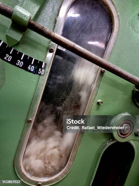 Cotton Processing Machine Stock Photo - Download Image Now - Automated, Backgrounds, Color Image