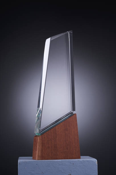 istock close up of crystal trophy 1412860386