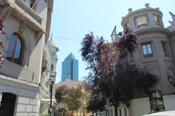 Image of some buildings in the neighbourhood of Paris-London in Santiago de Chile. there is nothing strange in the image. Can you let me know where I should update the image?