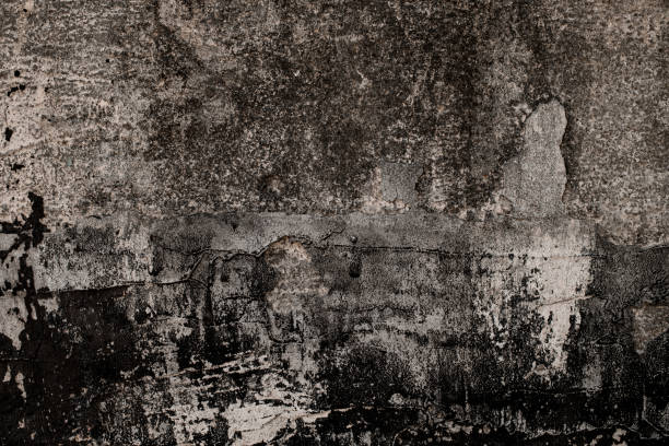 abstrakter hintergrund aus alter betontextur mit grunge. - wall covering decor wall surrounding wall stock-fotos und bilder