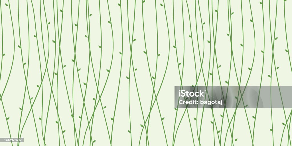 Simple Natural Patterns Vector Natural Pattern Stock Illustration - Download Image Now - Growth, Wave ...