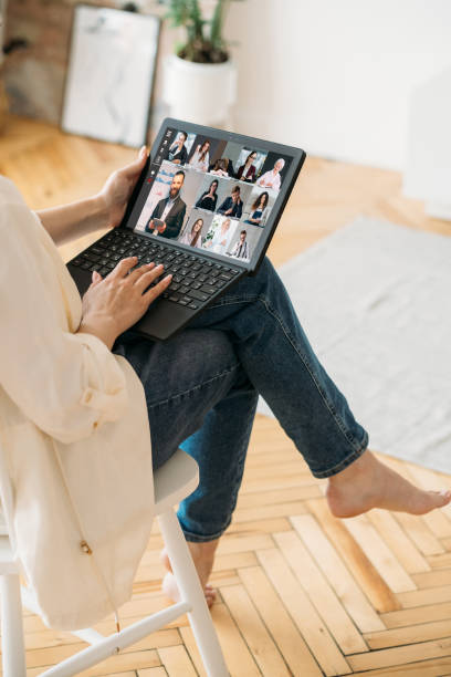 istock online teamwork video chat business colleagues 1412886007
