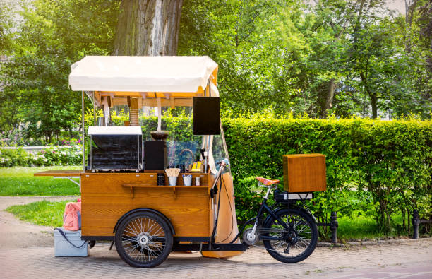 istock Street coffee shop in Sopot 1412890236