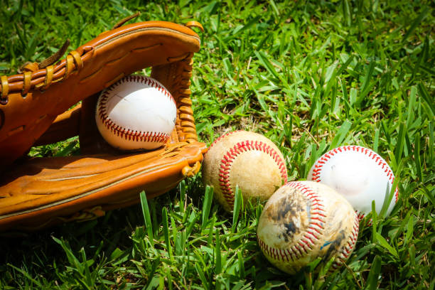 istock Close-up of Baseball Equipment 1412891928
