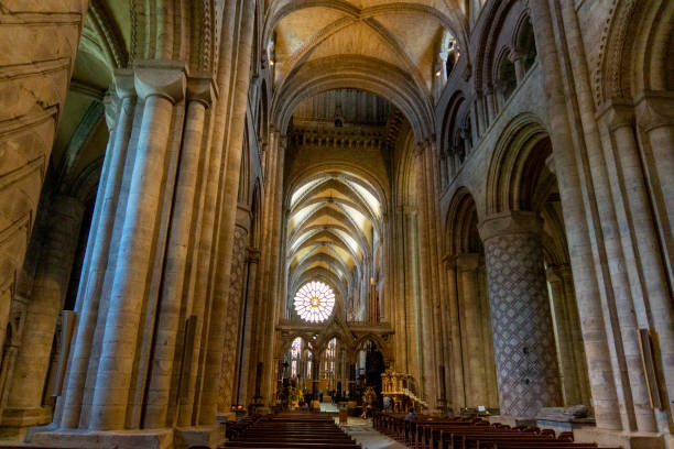 Durham Cathedral stock photo