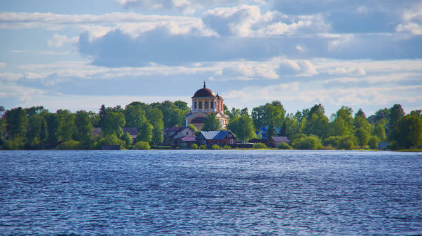 istock View of Onega river 1412895041