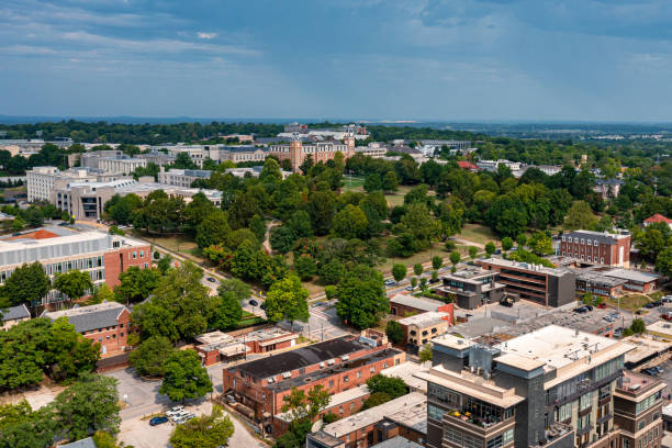 istock University of Arkansas Drone View 1412899540