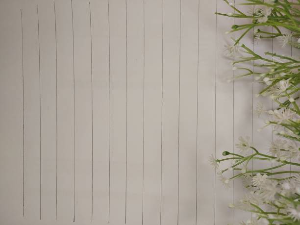 istock The flower on the note paper. 1412909972