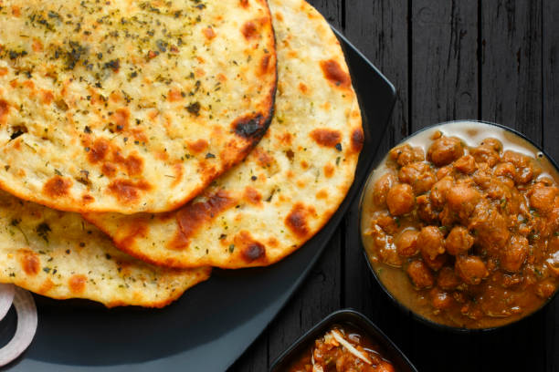 istock Amritsari Kulche and Chole 1412915647