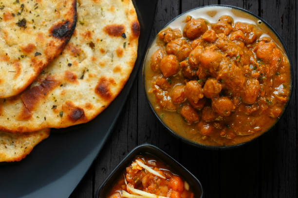 istock Amritsari Kulche and Chole 1412915783