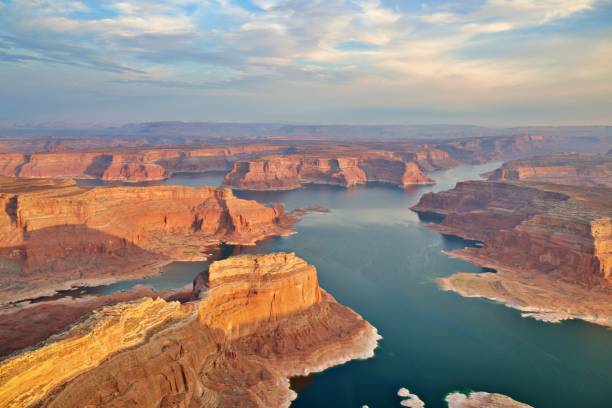 istock Aerial view over Lake Powell 1412919014