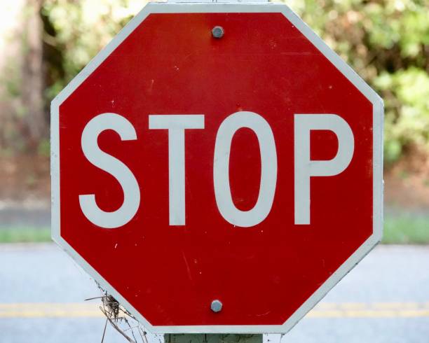istock Wooden Stop Sign 1412921945