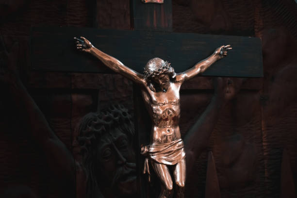 istock Crucifix a church 1412927304