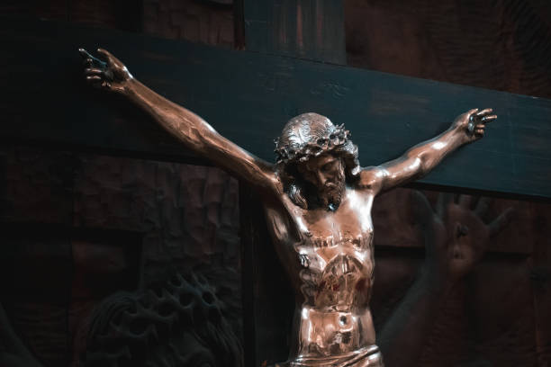 Crucifix a church