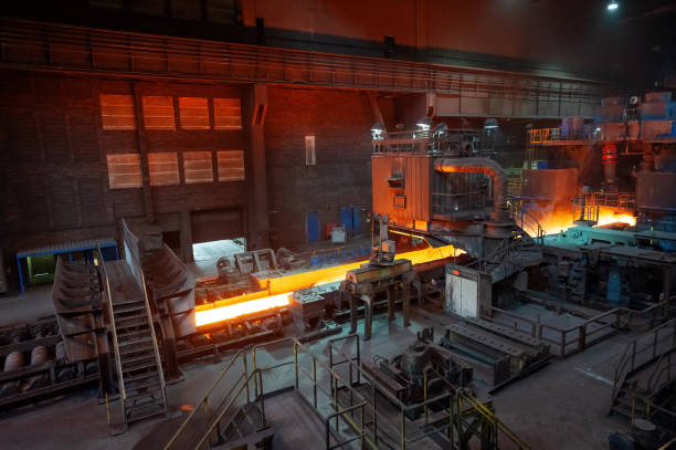 istock Metallurgical factory 1412928402