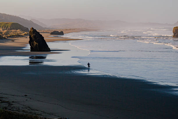The beauty of the southern Oregon Coast in the Pacific Northwest. Photographed near Brookings Oregon along the Pacific Ocean.