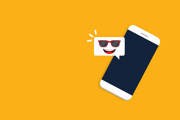 istock Smartphone with smile. Phone service, recovery and repair concept 1412935285