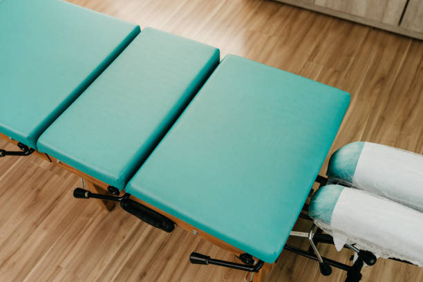 istock Health - stretcher for massage and physiotherapy 1412935747