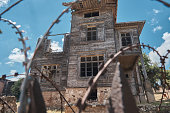 Abandoned and brownfield of Prinkipo Greek Orphanage,