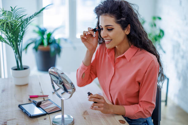 istock I like how mascara looks on me 1412937270