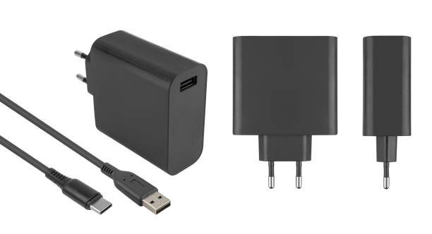 istock power adapter for phone tablet, phone accessory on white background 1412944618