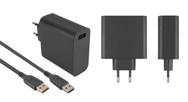 istock power adapter for laptop tablet, laptop accessory, on white background 1412944633