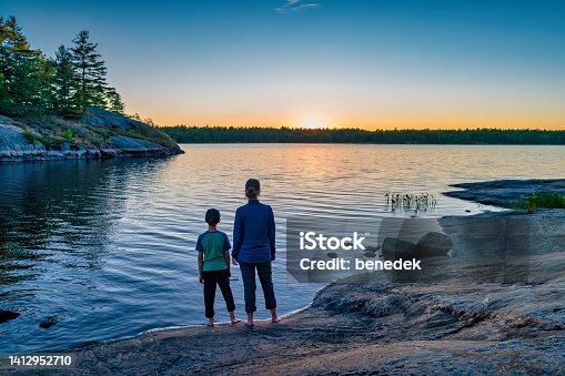 istock Lake Country Sunset Muskoka Lakes Ontario Canada 1412952710