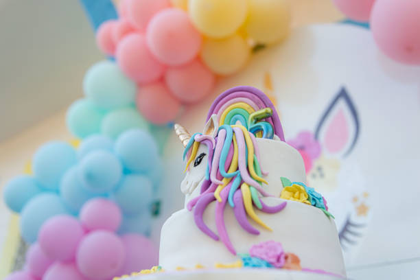 istock colorful unicorn cake design 1412953921