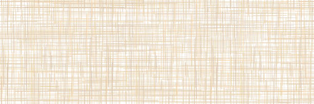 Ecru seamless pattern imitating linen or gauze Ecru seamless pattern imitating linen or gauze. Hessian sackcloth woven background. Homespun rough jute burlap fabric. Cotton tablecloth. Worn canvas texture. beige fabric texture stock illustrations