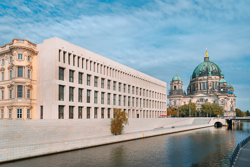 the reconstructed Berlin castle and the Berlin cathedral 30 July 2022