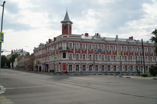 Oslo, Norway, July 7, 2023 - Private house for lieutenant colonel and commander Christian Glad (General Glads Gård) at Akershus Fortress in Oslo.