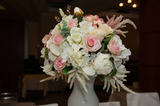 istock floral arrangement at a wedding in Romania 1413003352