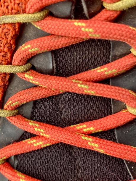 istock Laces in shoes closeup 1413004728