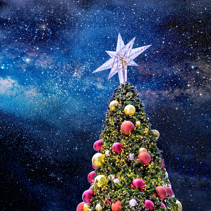 Conceptual Christmas tree
