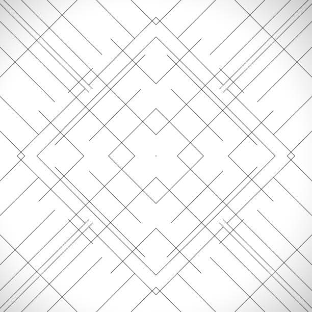 Vector abstract hipster straight lines background for design vector art illustration