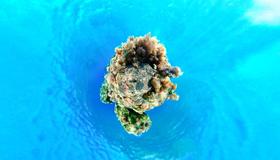 Underwater sea, Little Planet Format