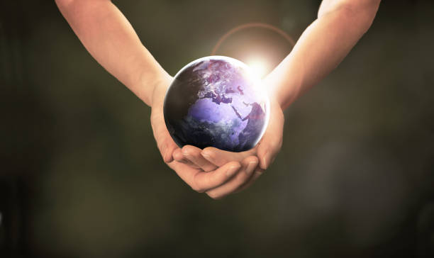 istock Earth day, The World need Help and care right now concept 1413026543